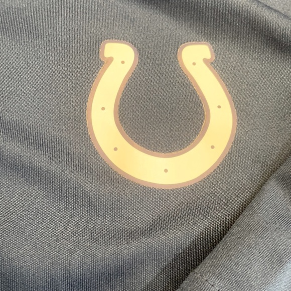 Majestic Cool Base Polo with Colts Decal Large - Picture 2 of 2
